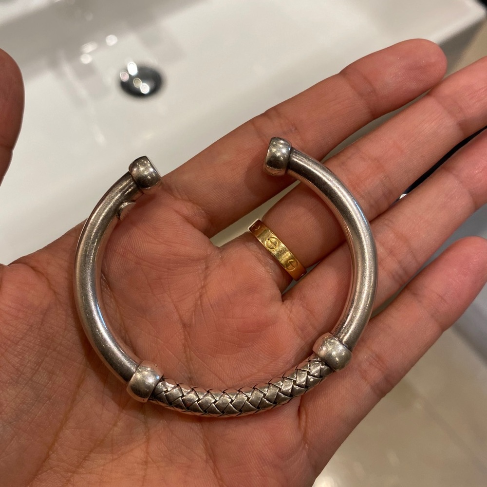 Bottega bracelet cuff